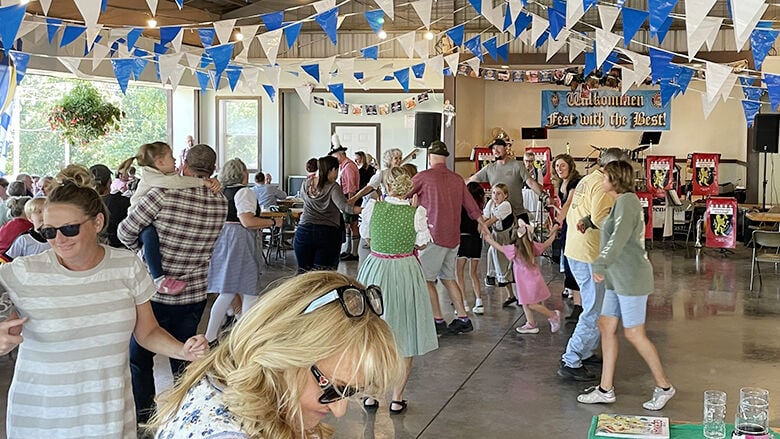 More than 1,000 people attended Oktoberfest on Sept. 5-7 at the German Cultural Society’s Donau Park in House Springs.